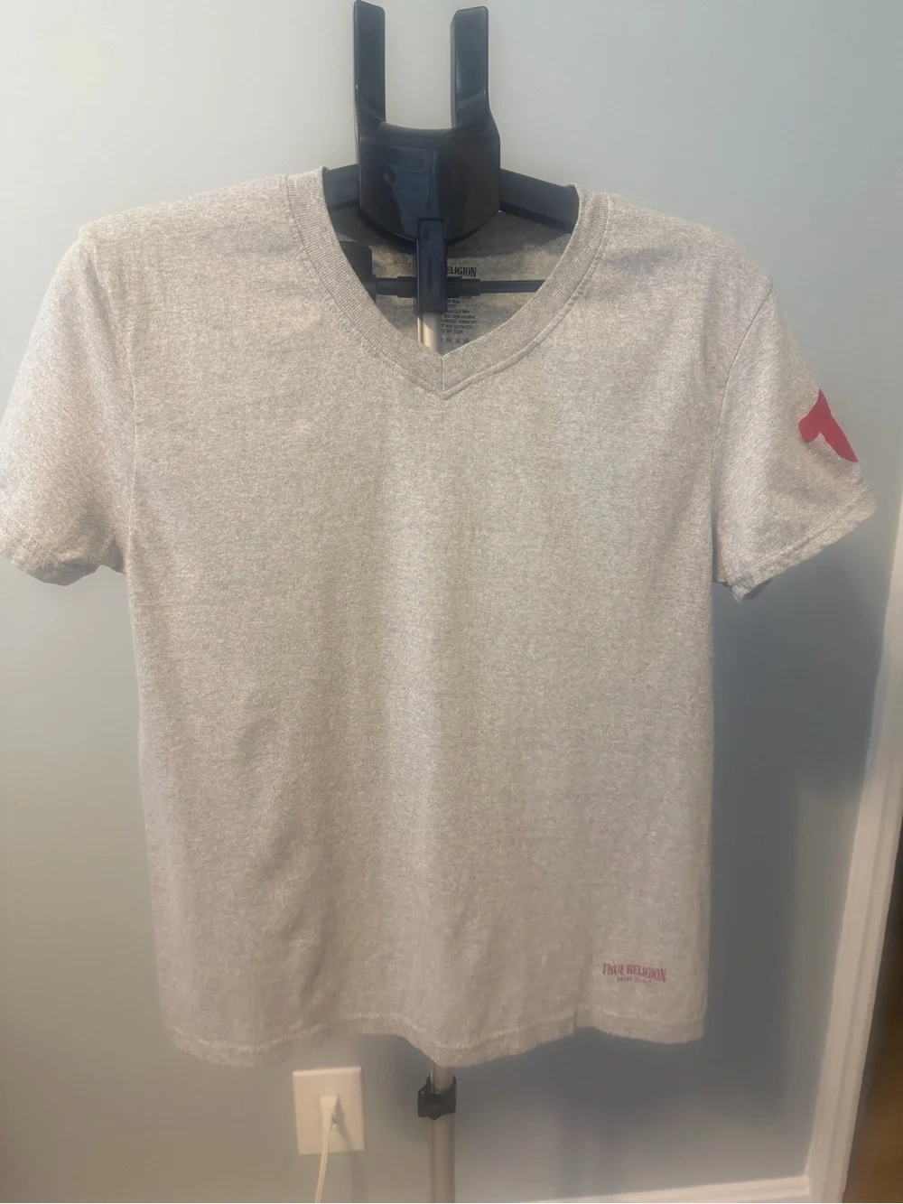 True Religion Men's V-Neck Short Sleeve bundle 3 pack